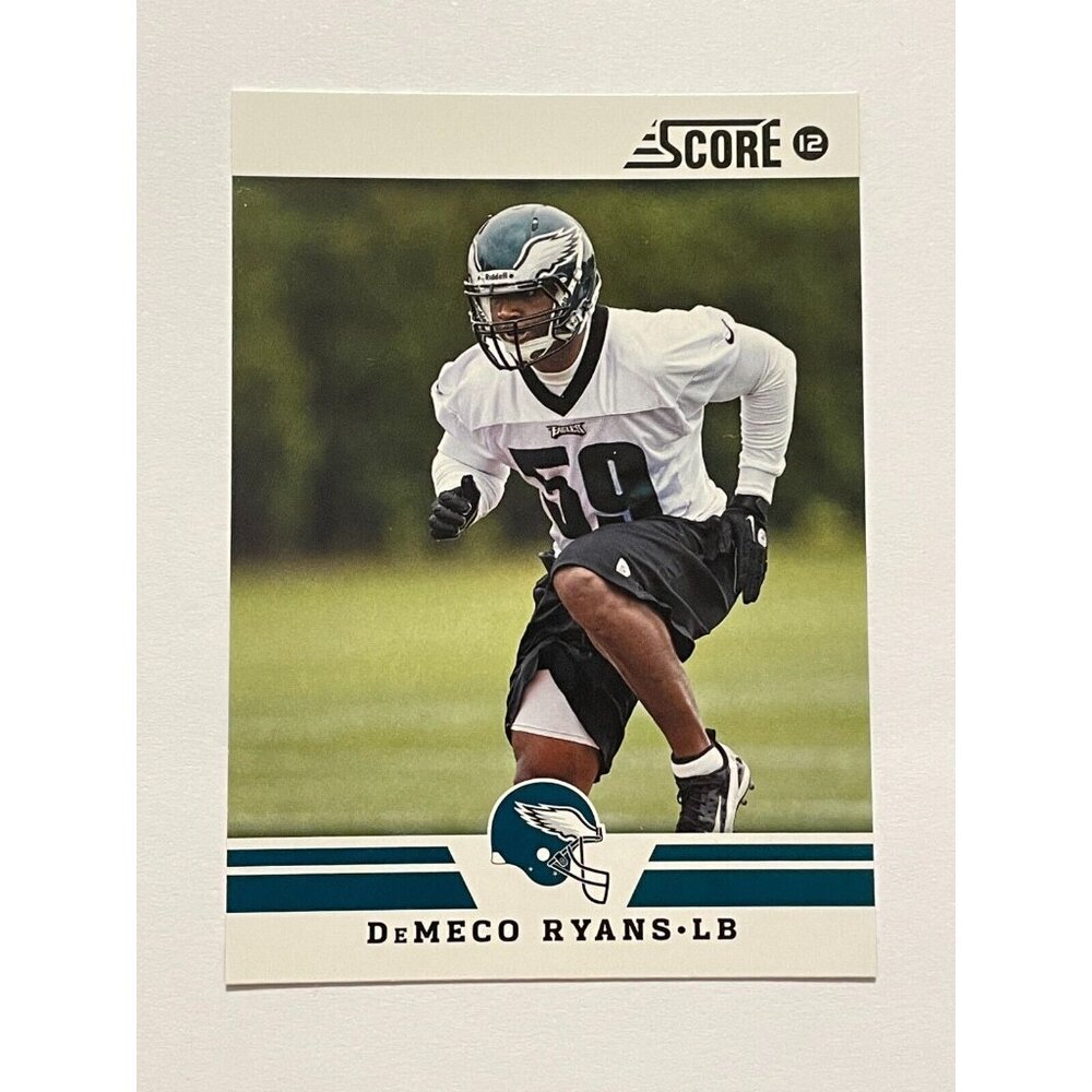2012 Panini Score Football #174 - DeMeco Ryans - Philadelphia Eagles